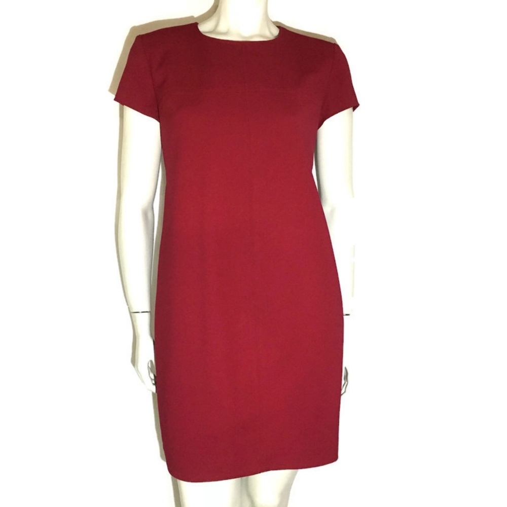 Mimi Maternity Red Tieback Sheath SIZE S